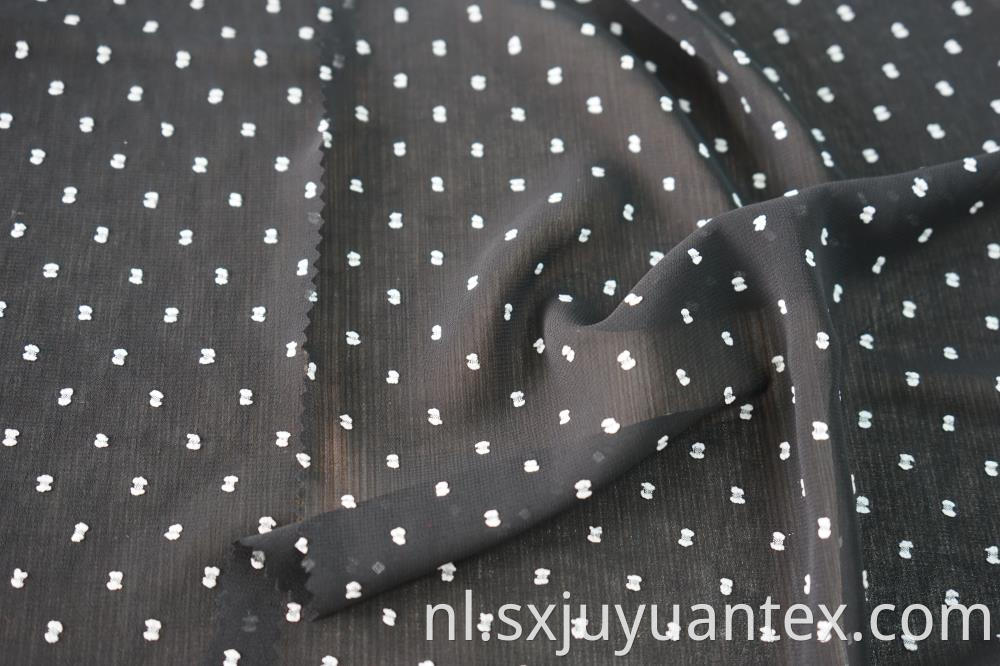 Multi Color Swiss Dot Jacquard